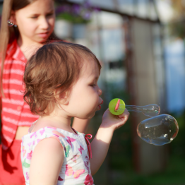 Bubbles & Beyond: Outdoor Sensory Play﻿ Graphic