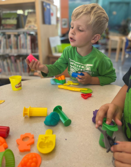 Drop-in Play-Doh Group Graphic